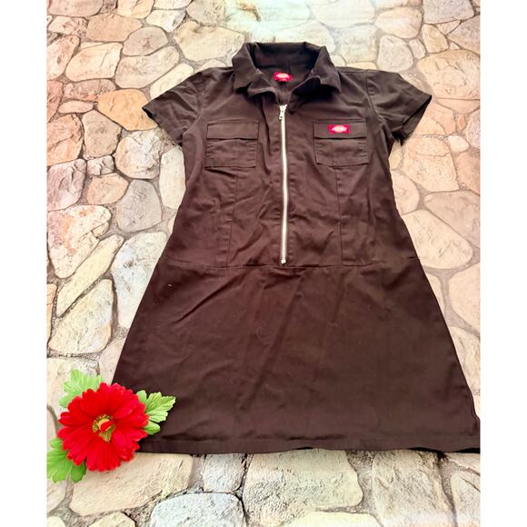 DICKIES ZIP UP DRESS - Picture 2 of 8